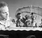 Edward Sturlis w trakcie realizacji filmu "Bellerofon" w 1959 r.