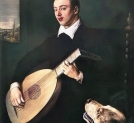 "Portret Janusza I Radziwiłła (1579-1620) grającego na lutni" Leandra Bassano.
