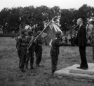 Wręczenie sztandaru 1 Samodzielnej Brygadzie Spadochronowej  w Cupar 15.06.1944 r.