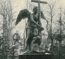 Pomnik grobowy Salomona Lewentala na cmentarzu Powązkowskim.