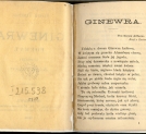 "Ginewra : poemat" Alfreda Tennysona.