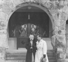 Maria Malicka i Zbigniew Sawan podczas pobytu w Zakopanem w 1930 roku.