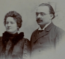 Kazimierz Kelles-Krauz z żoną Marią.