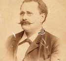 Portret Stanisława Niedzielskiego (1842-1895), śpiewaka, dyrygenta, kompozytora, aktora.