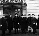 Wizyta ministra robót publicznych Jędrzeja Moraczewskiego w Poznaniu 23.11.1929 roku.