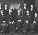 Członkowie Zarządu Głównego Związku byłych Uczestników Wojskowej Straży Kolejowej.