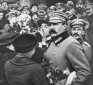Powitanie Józefa Piłsudskiego na Dworcu Wiedeńskim w Warszawie po przybyciu z Krakowa 12.12.1916 r. (2)