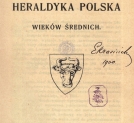 "Heraldyka polska wieków średnich" Franciszka Piekosińskiego.