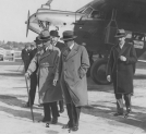 Powrót do Warszawy premiera RP Janusza Jędrzejewicza z wizyty oficjalnej Rumunii 8.07.1933 r.