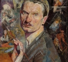 "Autoportret" Wacława Piotrowskiego.