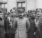 Naczelnik Państwa Józef Piłsudski ze swoimi współpracownikami w latach 1919 - 1920. (2)