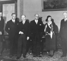 Prezes Izby Apelacyjnej w Amiens Feliks Mazeud z wizytą w Warszawie 31.01.1932 r.