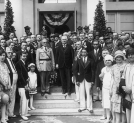 Członkowie Polskiego Towarzystwa Gimnastycznego "Sokół" ze Stanów Zjednoczonych Ameryki podczas pobytu w Poznaniu 4.07.1929 r.