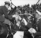Zawody konne na Równi Krupowej w Zakopanem o puchar prezydenta RP Ignacego Mościckiego 3.01.1933 r.