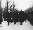 Poświęcenie nagrobka generała brygady Władysława Jaxy-Rożena w styczniu 1935 roku.
