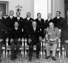 Uroczystość zaprzysiężenia gabinetu premiera Leona Kozłowskiego, Warszawa 15.05.1934 r.