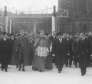 Uroczystość otwarcia mostu im. Marszałka Edwarda Śmigłego-Rydza na Wiśle we Włocławku we wrześniu 1937 roku.