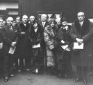 Otwarcie Salonu Zimowego w Zachęcie w Warszawie 2.12.1933 r.