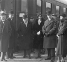 Wyjazd delegacji m. Warszawy z prezydentem m.st. Warszawy Zygmuntem Słomińskim do Paryża, Warszawa 13.10.1931 r.
