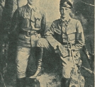 Zygmunt Pomarański (stoi) z bratem Stefanem.