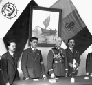 Konferencja w siedzibie Ligi Morskiej i Kolonialnej z udziałem delegacji rumuńskiej Warszawie, 05.04.1934 r.