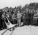 Budowa Kopca imienia marszałka Józefa Piłsudskiego na Sowińcu w Krakowie, 23.06.1935 r.