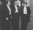 Karol Szymanowski, Grzegorz Fitelberg i Karol Stryjeński w Instytucie Propagandy Sztuki w Warszawie, 19.01.1932 r.