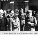 Spotkanie generałów i oficerów WP z udziałem premiera RP Tomasza Arciszewskiego, 12.05.1945 r.