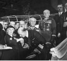 Powitanie w Nowym Jorku polskiego statku pasażerskiego MS Batory w 1938 roku.