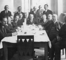 Marszalek Sejmu Ignacy Daszyński w kuluarach sejmowych.