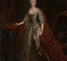 "Portret Marii Leszczyńskiej"  Jeana-Baptiste`a van Loo.