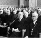 Posiedzenie Państwowej Rady Oświecenia Publicznego w Warszawie w listopadzie 1936 roku.