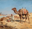 "Arab na pustyni" Tadeusz Ajdukiewicza.