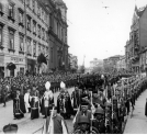 Uroczystości pogrzebowe marszałka Polski Józefa Piłsudskiego w Warszawie w maju 1935 roku.