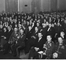 Akademia garnizonu w Poznaniu z okazji imienin Józefa Piłsudskiego w marcu 1933 roku.