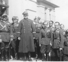 Gen. dyw. Stanisław Wróblewski w otoczeniu wyższych oficerów 21.04.1929 r.