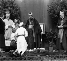 Uroczystości z okazji dziesiątej rocznicy podniesienia do godności arcybiskupa metropolity wileńskiego Romualda Jałbrzykowskiego w czerwcu 1936 roku.