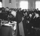 Uroczystość poświęcenia sztandaru okręgu stołecznego Związku Żołnierzy I Polskiego Korpusu Wschodniego w Warszawie w kwietniu 1935 roku.