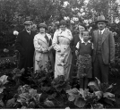 Jan Stankiewicz z żoną i Jadwiga Zbrożek w sierpniu 1933 roku.