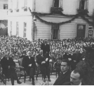 Odsłonięcie pomnika Ignacego Łukasiewicza w Krośnie w październiku 1932 roku.