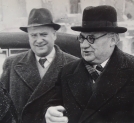 Wizyta ministra spraw zagranicznych Wielkiej Brytanii Ernesta Bevina w Warszawie w 1950 roku.