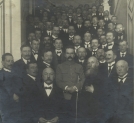 Tymczasowa Rada Stanu przyjmująca delegację Centralnego Komitetu Narodowego w 1917 roku.