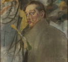 "Autoportret" Kazimierza Sichulskiego.