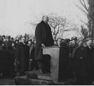 Pomnik Dowborczyków w Warszawie w 1930 roku.
