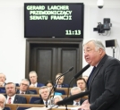 Przewodniczący Senatu Francji Gérard Larcher w Senacie RP 14.02.2018 r.