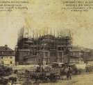 Budowa kościoła Wszystkich Świętych przy placu Grzybowskim w Warszawie w sierpniu 1867 roku.