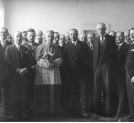 Uroczystość otwarcia krakowskiego oddziału Państwowego Banku Rolnego w grudniu 1927 r.