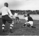 Mecz piłki nożnej Liga (Polska) - Lipsk w Warszawie 31.05.1934 r.
