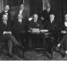 Członkowie komitetu odbudowy Teatru Narodowego w Warszawie, 1924 r.