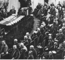 Posiedzenie komitetu organizacyjnego obchodów rocznicy podpisania rozejmu z Rosją Radziecką w Warszawie 15.09.1930 r.